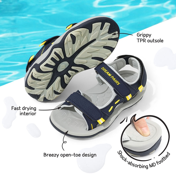 Boys And Girl Athletic Sandals - DARK BLUE - 3